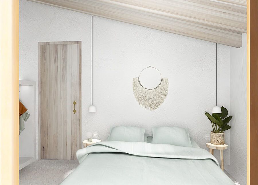 Casa-campo-dormitorio